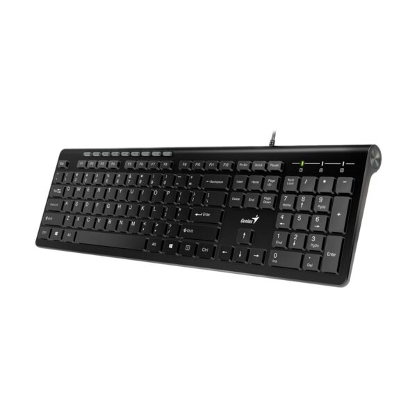 Teclado Genius Slimstar 230 Usb Multimedia Black - Imagen 3
