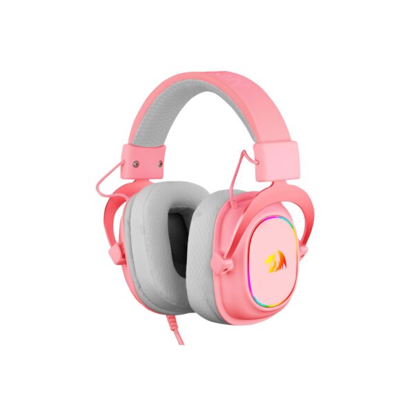 Auriculares Gamer Redragon Zeus X Rgb H510P Rgb Pink - Imagen 2