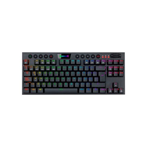 Teclado Gamer Redragon Horus Tkl Black Wireless Spanish K621 Rgb Sp Red Switch