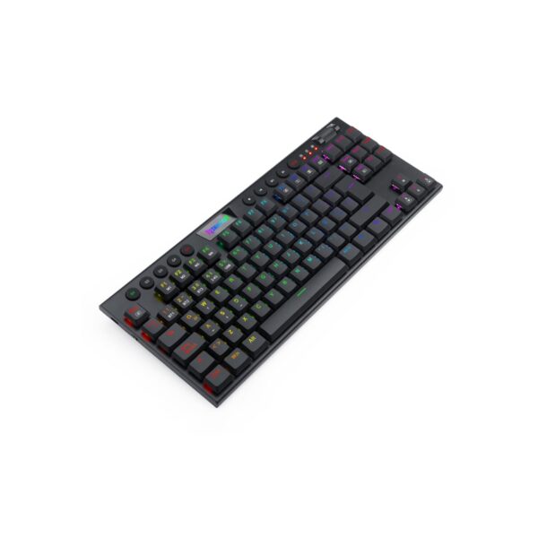 Teclado Gamer Redragon Horus Tkl Black Wireless Spanish K621 Rgb Sp Red Switch - Imagen 3