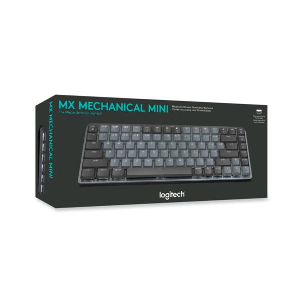 Teclado Logitech Mx Mechanical Mini Wireless/Bt Iluminated-Black