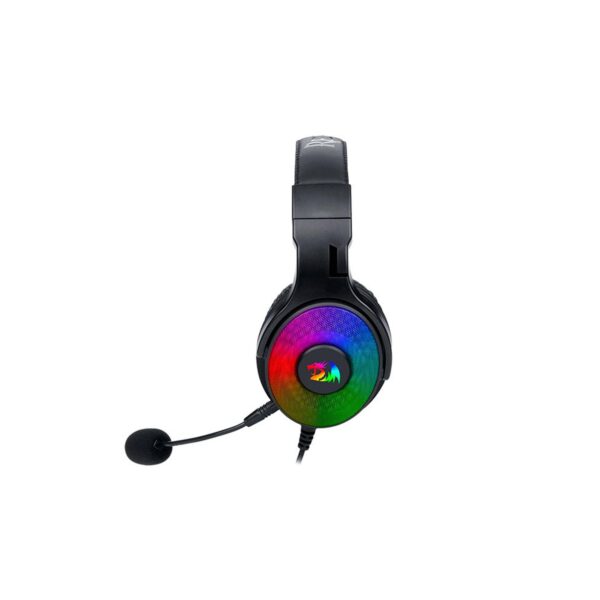 Auriculares Gamer Redragon Pandora 2-Black Model H350Rgb-1(3.5Mm+Usb) - Imagen 4