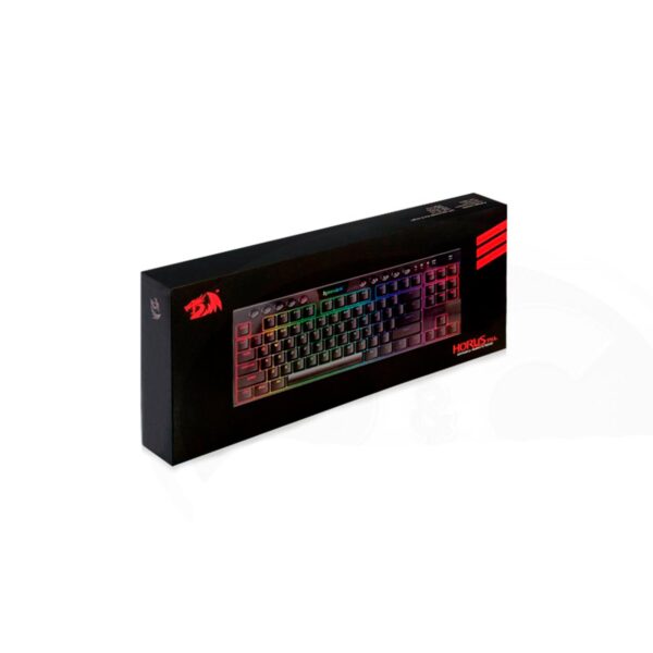 Teclado Gamer Redragon Horus Tkl Black Wireless Spanish K621-Rgb-Sp Blue Switch - Imagen 5