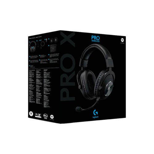 Audifono Gamer Logitech Pro X Wireless Gaming Lightspeed Black