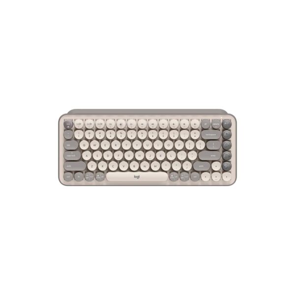 Teclado Logitech Pop Keys Multi-Device Wireless/Bt Mist Sand Gray - Imagen 2
