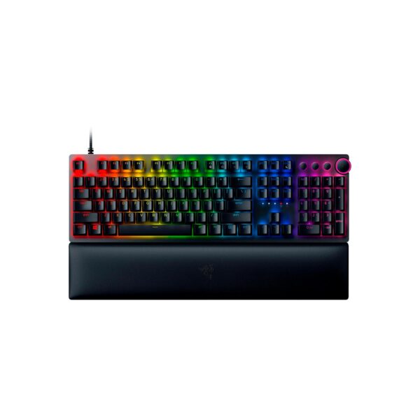 Teclado Gamer Razer Huntsman V2 Opto Mechanical Red Switch Us Chroma Black - Imagen 2