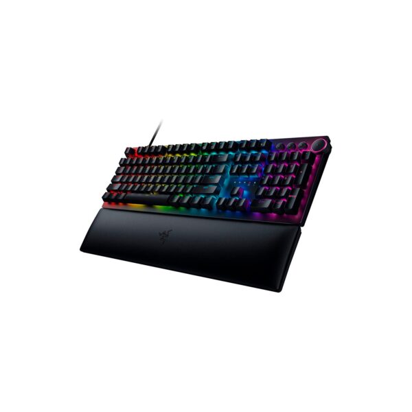 Teclado Gamer Razer Huntsman V2 Opto Mechanical Red Switch Us Chroma Black - Imagen 3