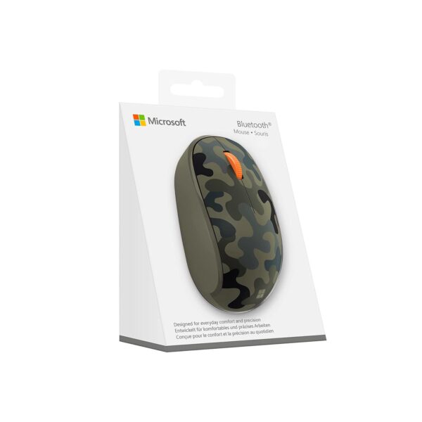 Mouse Microsoft Inalambrico Bluetooth 5.0 1000 2.4 Ghz Camo Se Verde