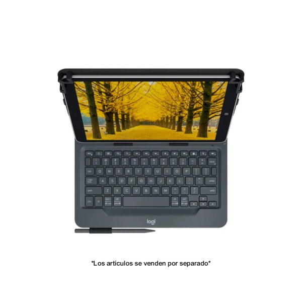 Teclado Logitech Universal Folio 9"A 10"Bluetooth Black - Imagen 4