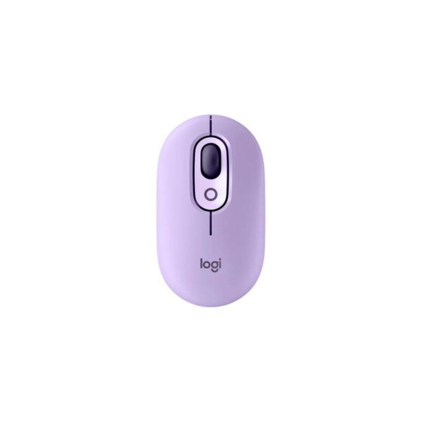 Mouse Logitech Pop Bluetooth Cosmos Lavender Lila - Imagen 2