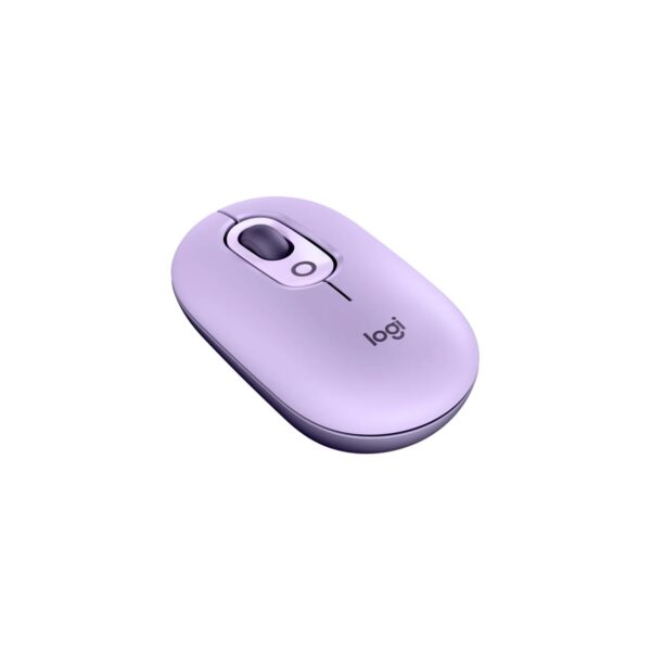 Mouse Logitech Pop Bluetooth Cosmos Lavender Lila - Imagen 3