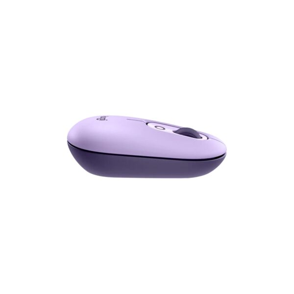 Mouse Logitech Pop Bluetooth Cosmos Lavender Lila - Imagen 4