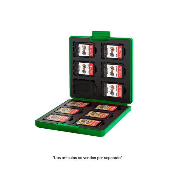 Estuche Portajuegos Minecraft Verde Nintendo Switch - Imagen 3