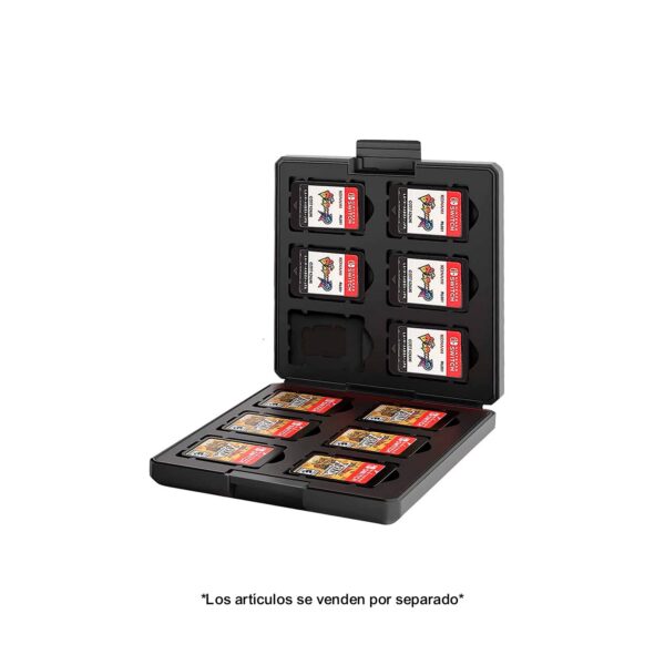 Estuche Portajuegos Super Mario Black Nintendo Switch - Imagen 3
