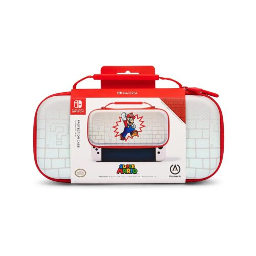 Estuche Protector Rainbow Para Nintendo Switch Brick Breaker Mario