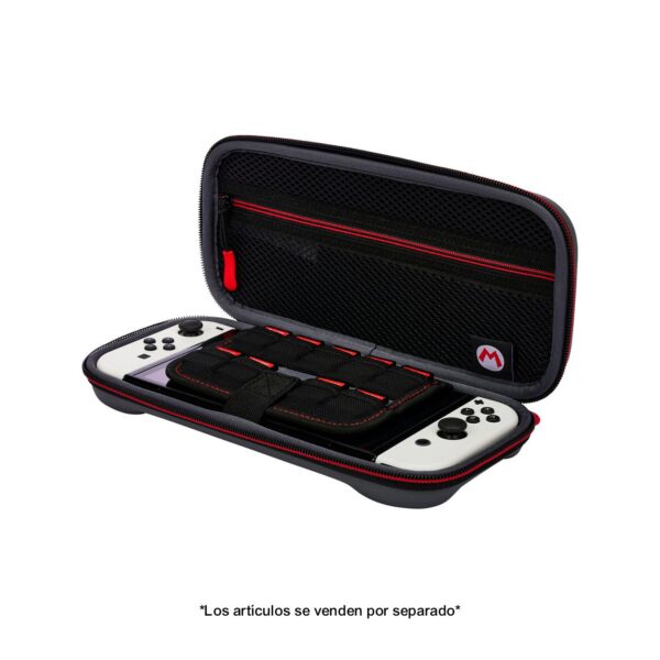 Estuche Protector Rainbow Para Nintendo Switch Super Mario Black - Imagen 3