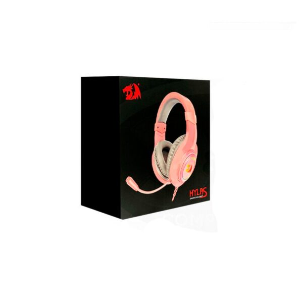 Audifono Gamer Redragon Hylas H260P Rgb Pink - Imagen 4