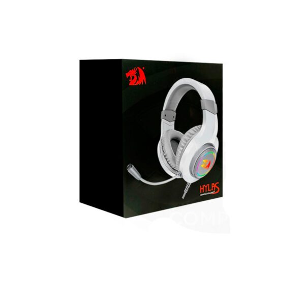 Audifono Gamer Redragon Hylas H260W RgbWhite - Imagen 6