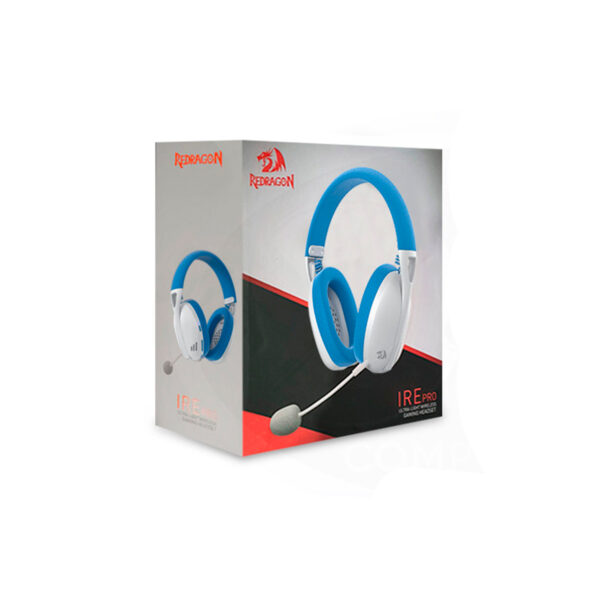 Audifono Gamer Redragon Ire Pro Wireless Blue H848B - Imagen 6