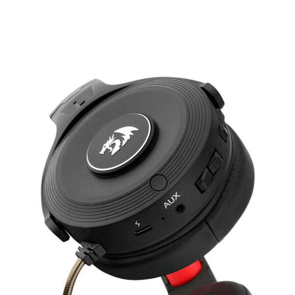 Audifono Gamer Redragon Pelops 2.4G Pc/Xbox/Ps4 Wireless Black H818 - Imagen 4