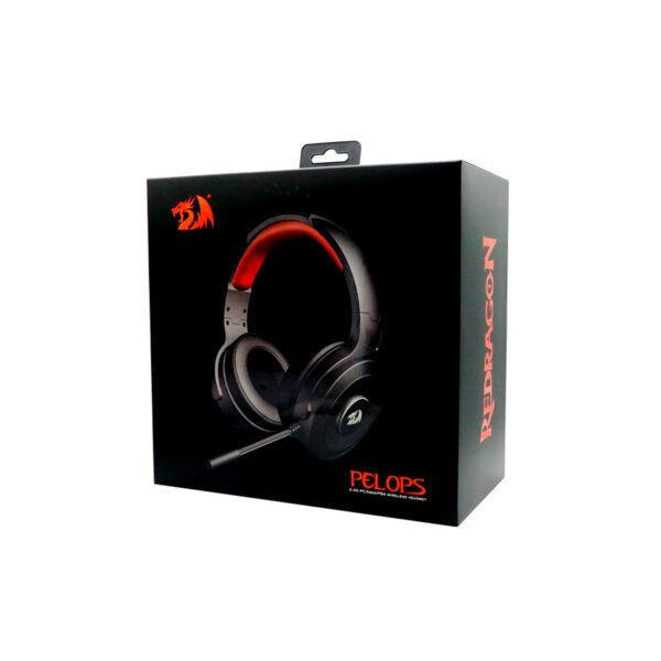 Audifono Gamer Redragon Pelops 2.4G Pc/Xbox/Ps4 Wireless Black H818 - Imagen 5