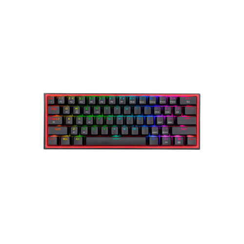 Teclado Gamer Redragon Fizz Pro Wireless Spanish K616 Rgb B Black