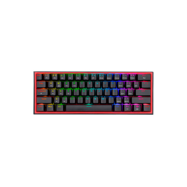 Teclado Gamer Redragon Fizz Pro Wireless Spanish K616 Rgb B Black
