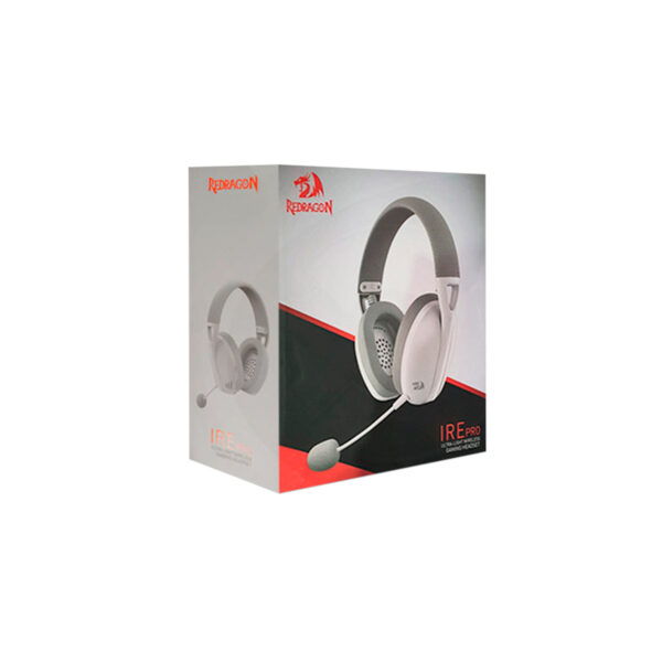 Audifono Gamer Redragon Ire Pro Wireless Grey H848G - Imagen 6