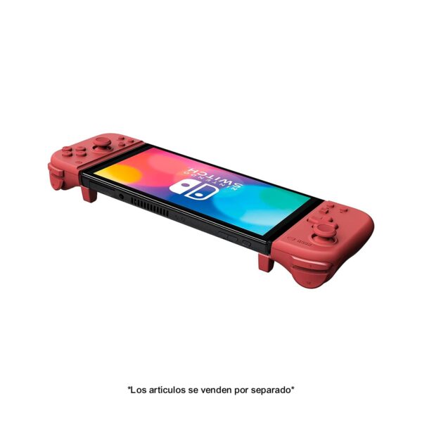 Mando Hori Split Pad Compact para Nintendo Switch Apricot Red - Imagen 3