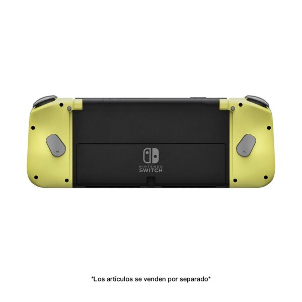 Mando Hori Split Pad Compact para Nintendo Switch Light Gray &Yellow - Imagen 4