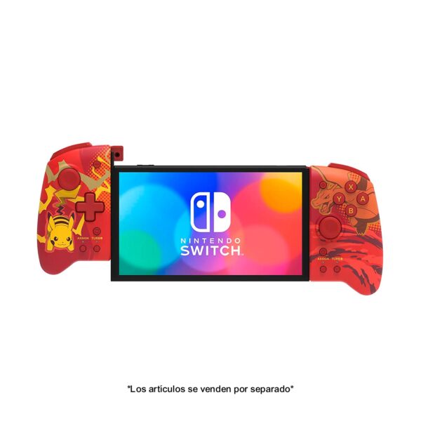 Mando Hori Split Pad Pro Para Nintendo Switch Charizard &Pikachu - Imagen 2