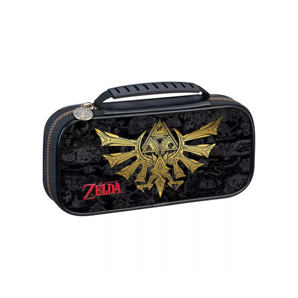Estuche Protector Game Traveler Deluxe Travel Case Para Nintendo Switch Hyrule Crest - Imagen 2