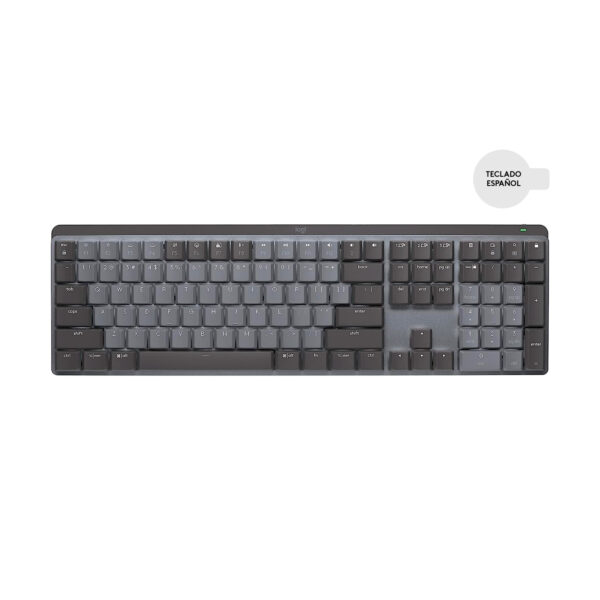 Teclado Logitech Mx Mechanical Wireless/Bt Iluminated Black Sp - Imagen 2