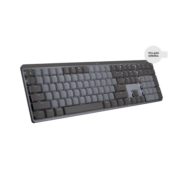 Teclado Logitech Mx Mechanical Wireless/Bt Iluminated Black Sp - Imagen 4