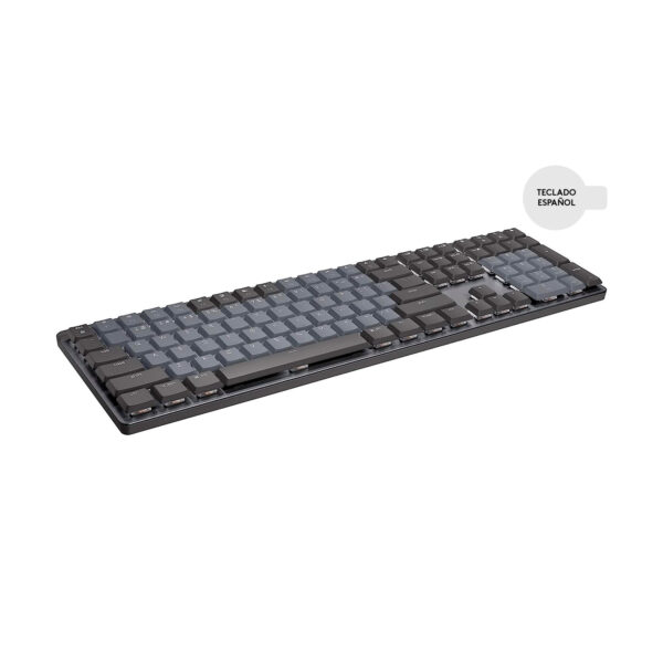 Teclado Logitech Mx Mechanical Wireless/Bt Iluminated Black Sp - Imagen 5