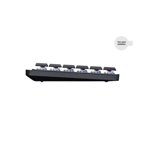 Teclado Logitech Mx Mechanical Wireless/Bt Iluminated Black Sp - Imagen 6