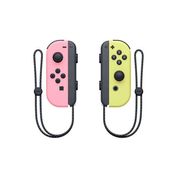 Controles Joy-Con (L/R) Nintendo Switch Rosado Pastel/Amarillo Pastel - Imagen 2