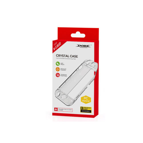 Protector Acrilico Dobe Para Nintendo Switch Oled Transparente