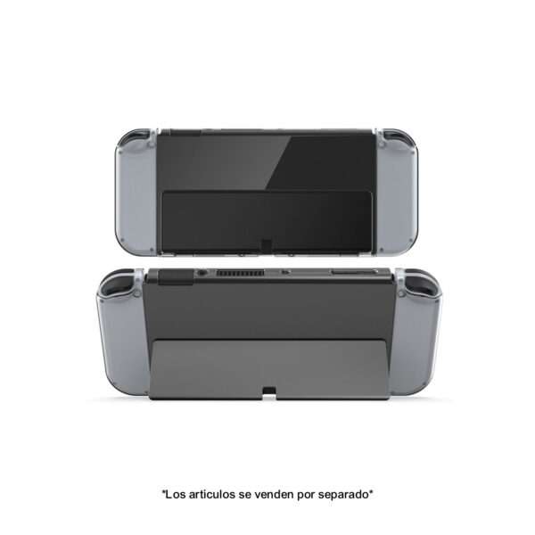 Case Protector Dobe Consola Nintendo Switch Oled Transparente - Imagen 5