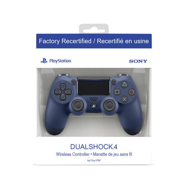 Mando Dualshock 4 Playstation 4 Refaccionado Azul Noche