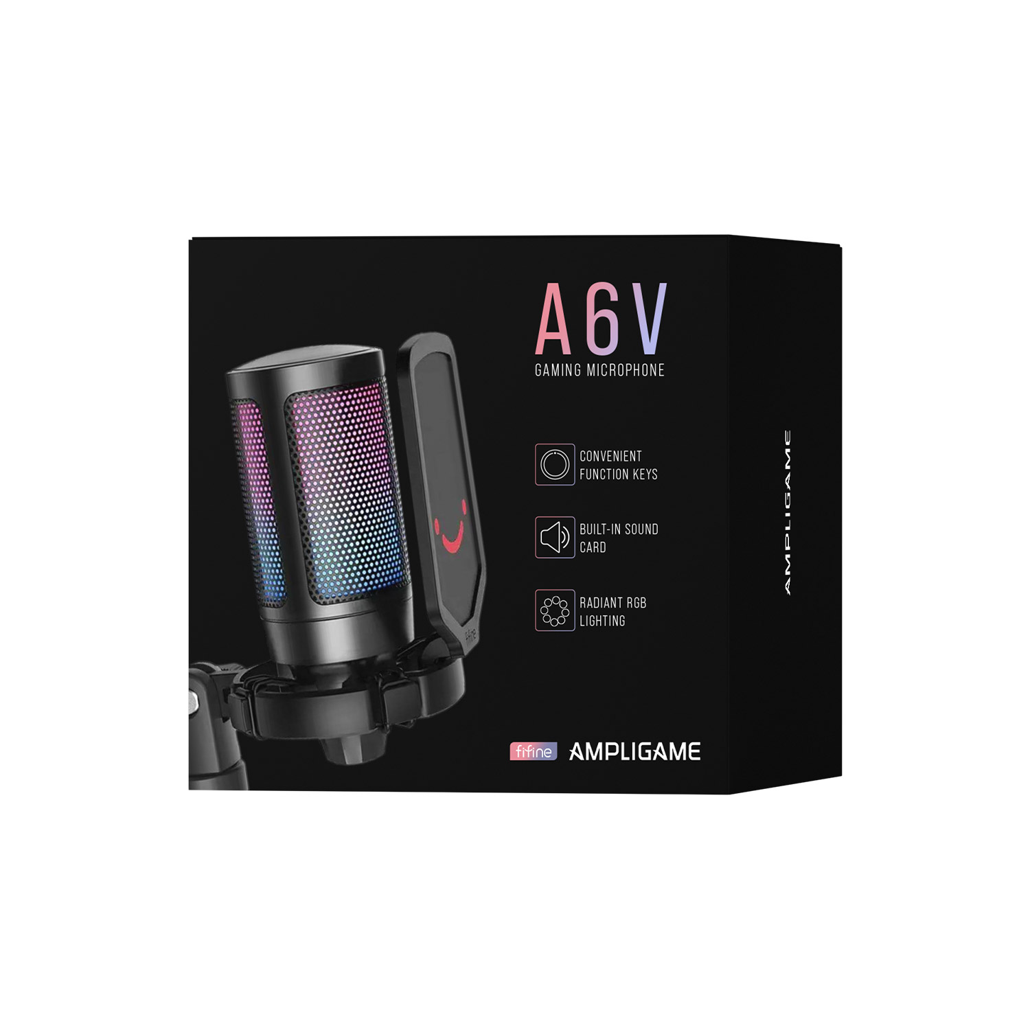 Micrófono Fifine Ampligame A6V Blue