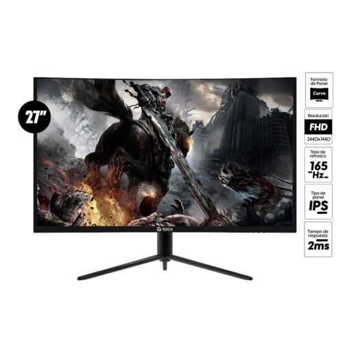 Monitor Gaming Teros Te-3194N 27″ Va Curvo Fhd 165Hz 2Ms