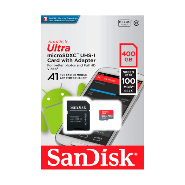 Memoria Sandisk Ultra Micro SDXC 400 GB UHS-I Card