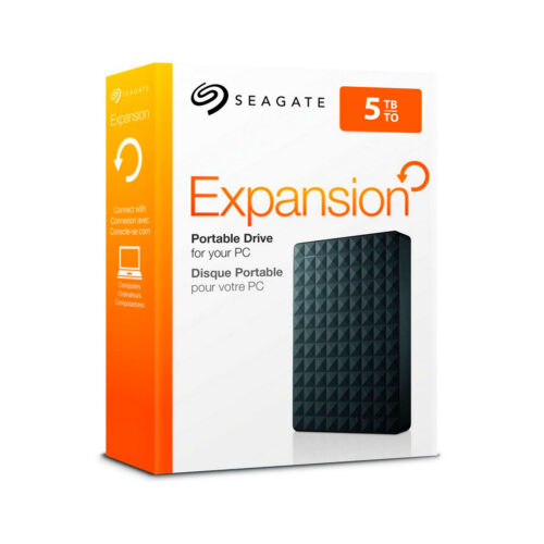 Disco duro externo Seagate Expansion 5TB Expansion Portable