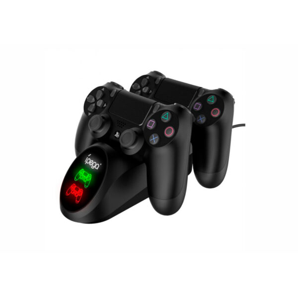 Cargador Doble Para Mando Dualshock 4 Playstation 4 - Imagen 2