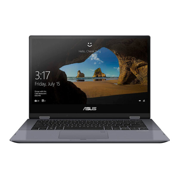 Laptop Refaccionado Asus VivoBook TP412FA-OS31T Intel Core i3-8145U 2.10GHz 4GB 128GB SSD 14"Touchscreen Intel HD 802.11ac+BT Cam+Mic Win 10