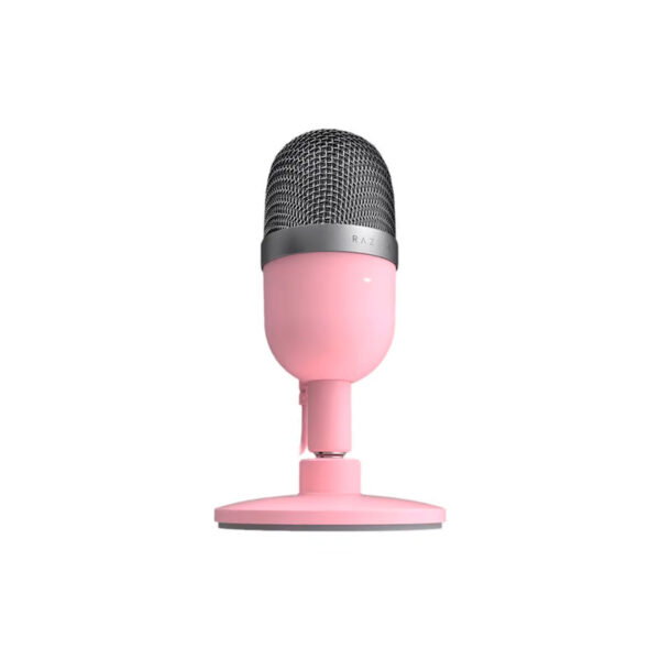 Microfono Razer Seiren Mini Usb Streaming Supercardioide Rosa Cuarzo - Imagen 2