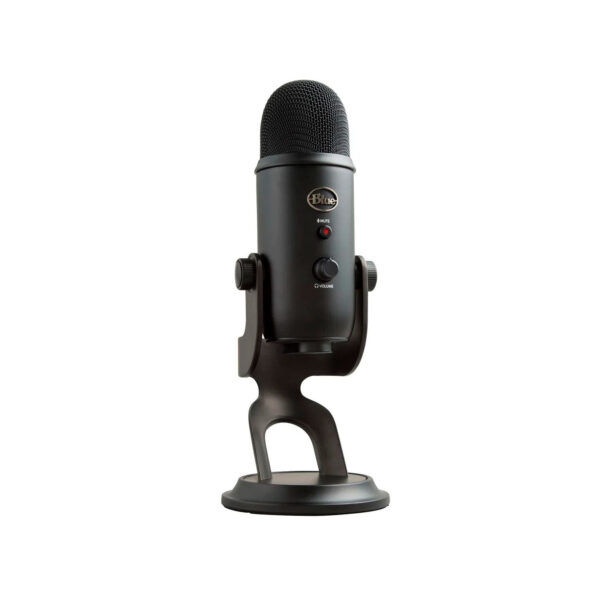 Microfono Yeti Usb Streaming Cardioid Omni Bi Led-Black - Imagen 4