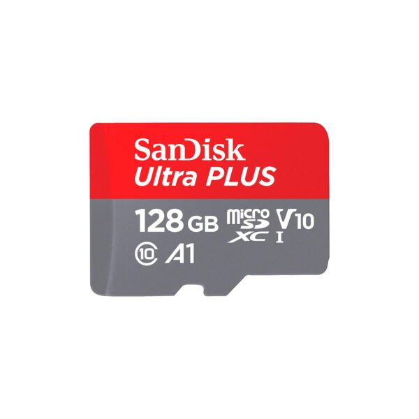 Memoria Sandisk Ultra Plus 128 GB Micros Dxc Uhs-1 Card With Adapter - Imagen 2