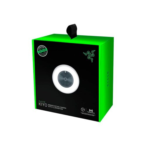 Camara Razer Kiyo Streaming Ring Light Fhd 1080P Usb-Black